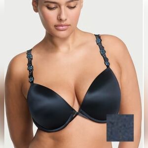 Victorias Secret Very Sexy Electric Orchid Shine Strap Push Up Bra